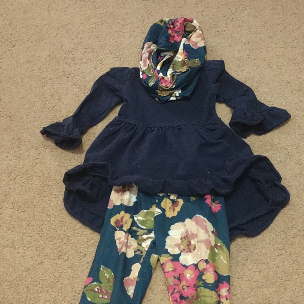Navy blue outfit